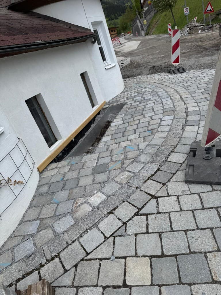 Pflasterarbeiten